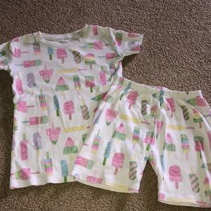 Little Girls kissy kissy PJ